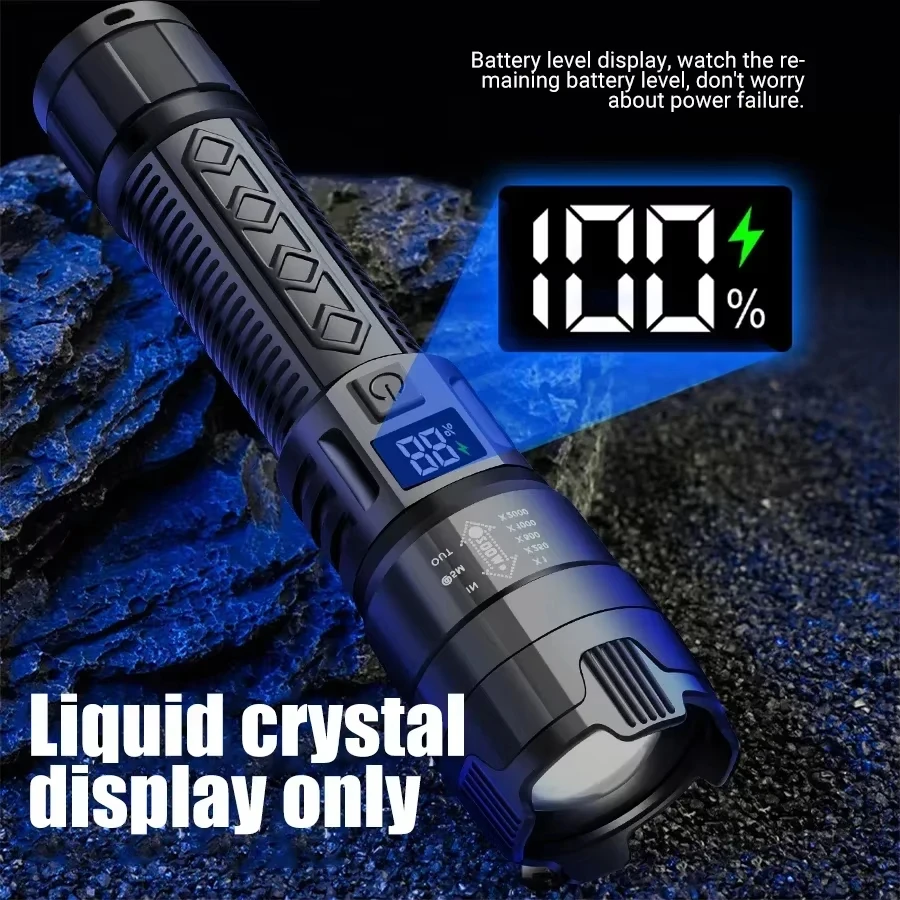 Tactical LED Flashlight 2000LM - Outdoor Adventure Trips 评论和价格