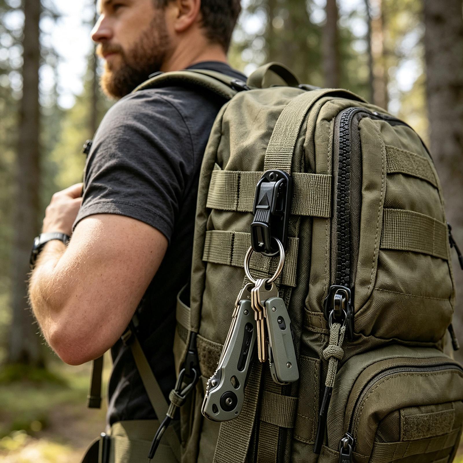 Belt Key Clip Multifunctional  - Outdoor Adventure Backpack 评论和价格